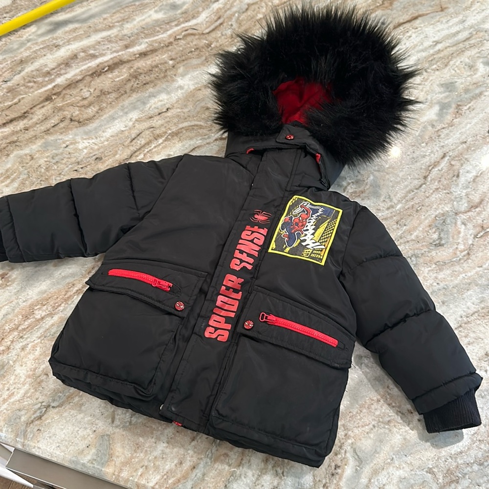2T Spiderman Coat